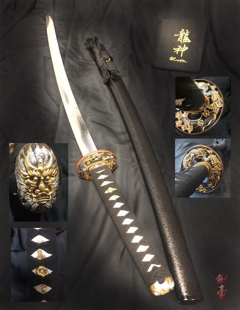 <strong>Ryujin</strong> 9260 Spring Steel – Hand Forged Samurai <strong>Sword</strong> / Katana – Kabuto Mask. . Ryujin swords